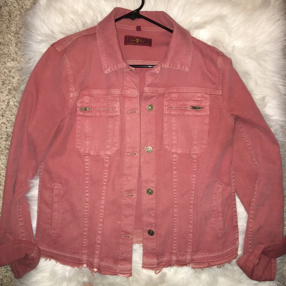 7 For All Mankind Jean Jacket